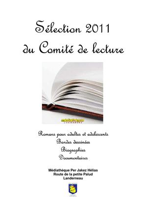 Sélection du comité de lecture 2011
