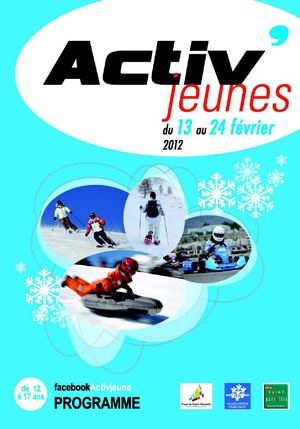 programme ACTIV JEUNE SAINT MARCELLIN vacances de Février 2012