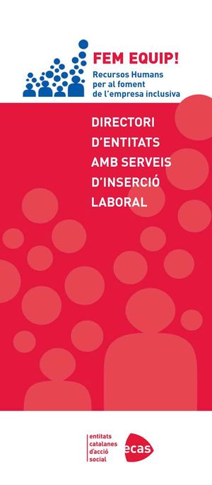 Directori entitats amb serveis insercio laboral
