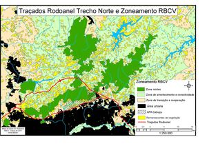 Mapa G T Rodoanel Norte