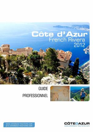 Guide Professionnel 2012 8 janvier 2012