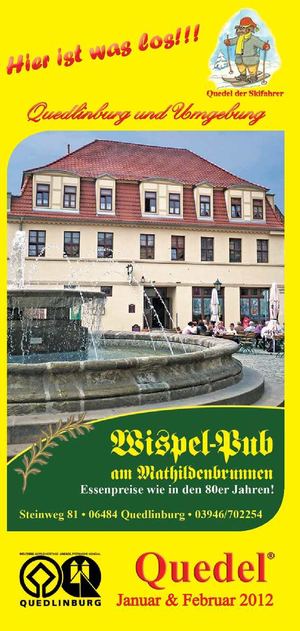 Quedel Veranstaltungskalender/ Januar & Februar 2012