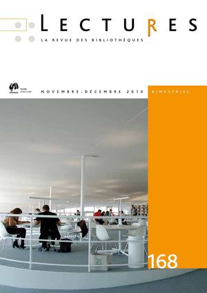 Lectures, 168, novembre - décembre 2010