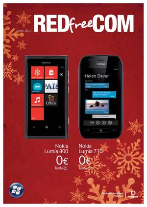 Catálogo Vodafone Redfreecom Enero 2012