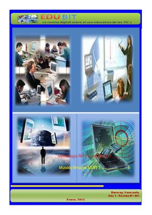 EDUBIT La revista digital sobre el udo de las TIC´s