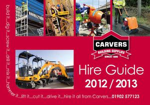 Hire center guide 2012 -2013