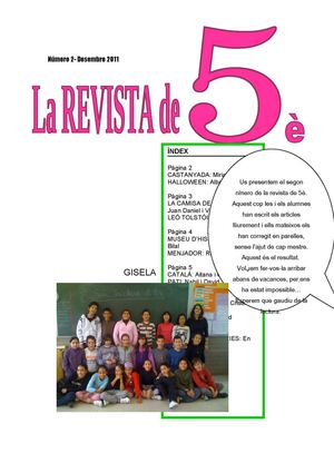 REVISTA DE 5è - Número 02