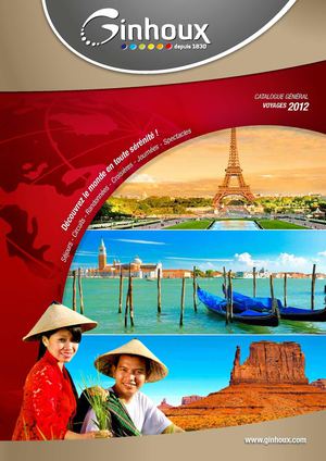 Catalogue Ginhoux Voyages 2012