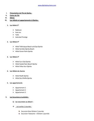 Djerba à portée de main