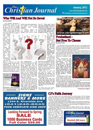 The Christian Journal January Edition 2012