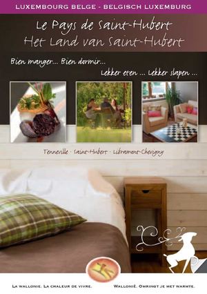 Maison du Tourisme du Pays de Saint-Hubert : Brochure Hébergement