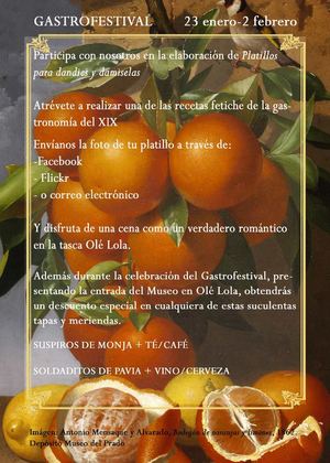 Recetario Romántico. Bases del concurso