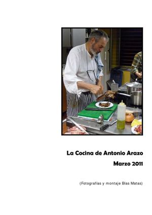 La Cocina de Antonio Arazo. Huesca