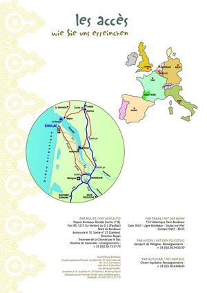 Brouchure Fr / allemand de Soulac-sur-Mer