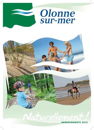 guide hébergements OLONNE 2012
