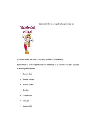 Normas de cortesia 