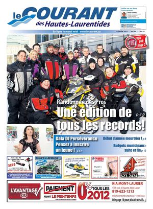 Edition du 18 janvier 2012