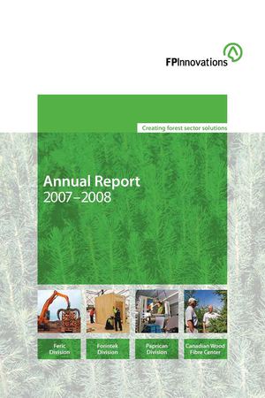 FPInnovations Annual Report 2007-08