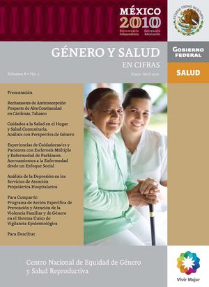 Vol.8 No.1 Ene-Abr 2010  Género y Salud en Cifras