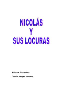 NICOLÁS Y SUS LOCURAS