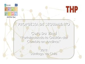 Propuesta de Seguimiento CoPs