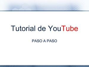 Tutorial youtube