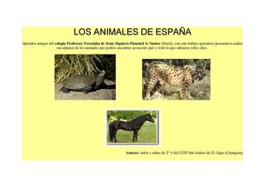 LOS ANIMALES DE LA PENÍNSULA IBÉRICA