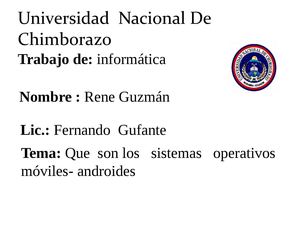 Que  son los   sistemas   operativos   móviles- androides     