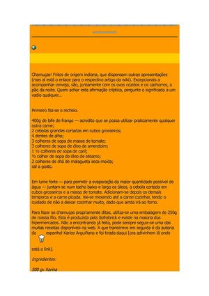 Como dobrar chamuças