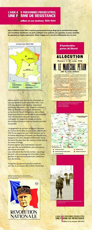 Exposition Résistance autour de Varilhes