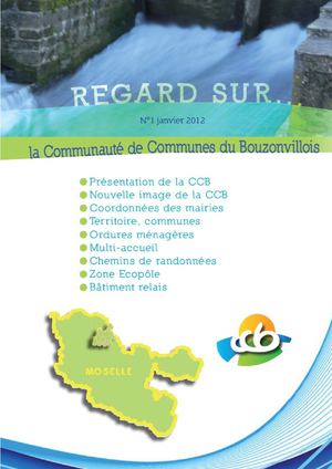 Journal de la Communauté de Communes du Bouzonvillois janvier 2012