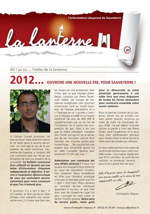 La Lanterne n°1