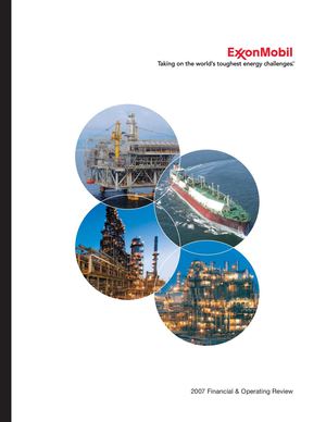 Exxon Mobil | 2007 Financial & Operating Review