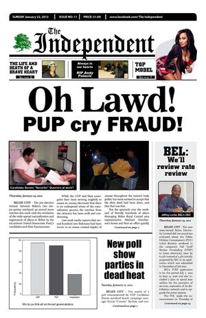 The Independent January 22, 2012