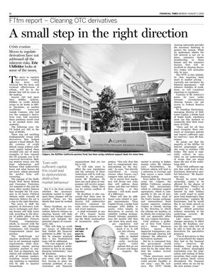 Financial Times - A Small Step in the Right Direction