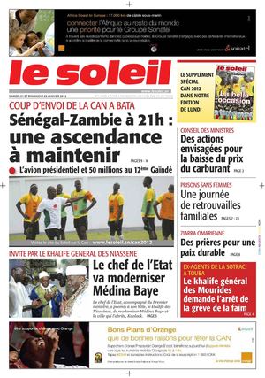 Edition du 21-22 janv 2012