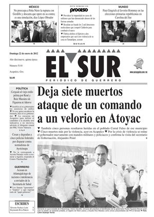 El Sur 22 de enero de 2012