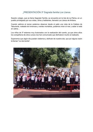 Presentación Sagrada Familia, Los Llanos