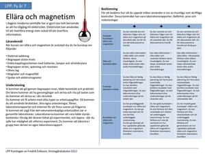 LPP - år 7 - ellära och magnetism
