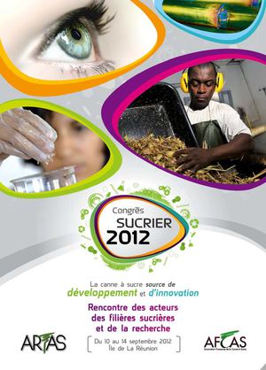 Plaquette Congrés Sucrier 2012 - La Réunion 