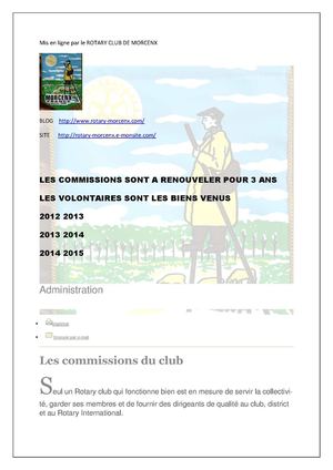 ROLE DES COMMISSIONS