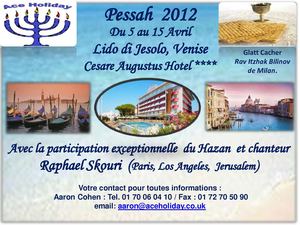 Pessah 2012 ITALIE VENISE PESSAH EN ITALIE 2012
