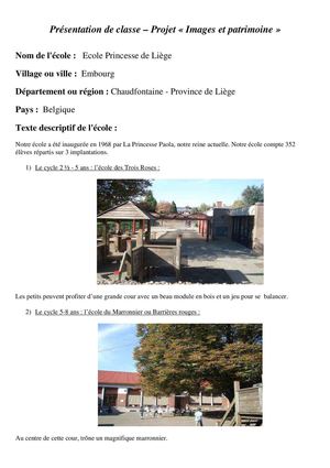 Présentation Embourg