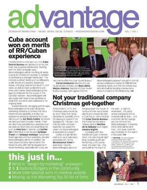 Radonic Rodgers Newsletter ISSUE #1