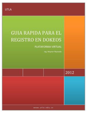 Registro a dokeos