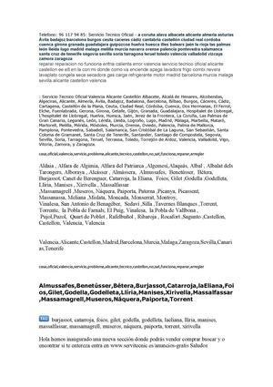 BAUKNECHT Valencia Servicio Tecnico Oficial 96 117 94 85