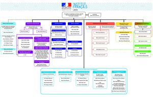 Organigramme de l'Institut français du Liban