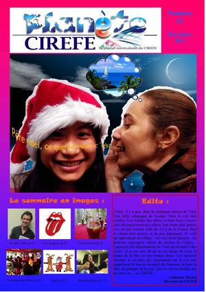 Journal du Cirefe n° 31 (Décembre 2011)