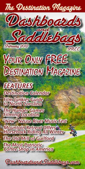 Dashboards and Saddlebags "The Destination Magazine" February 2012