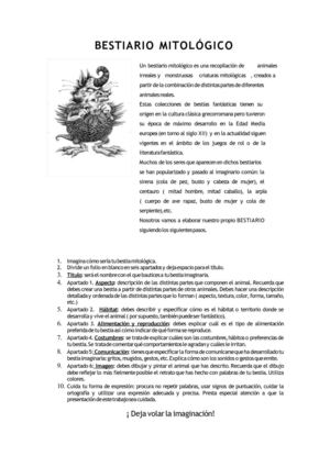 BESTIARIO MITOLÓGICO